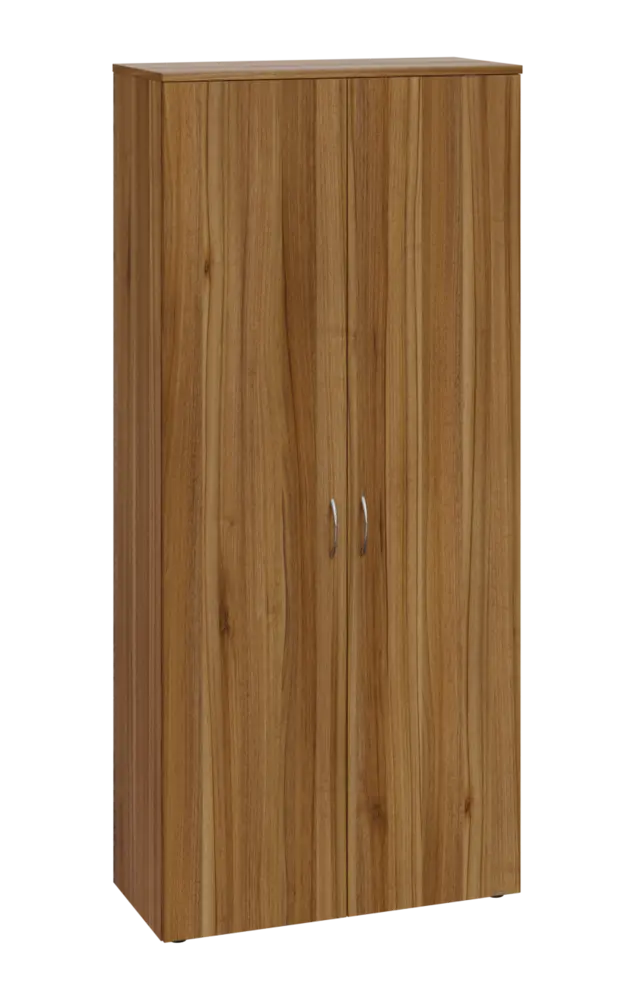 CSRP 5 - 81 šatní skříň, 2-dveřová, výsuvné ramínko, 1800x800x400, ořech světlý